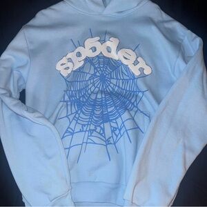 Light Blue Spider Hoodie